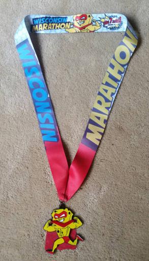 Wisconsin Marathon Medal 1