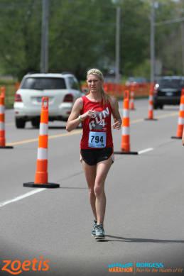 Running Kalamazoo Marathon 1