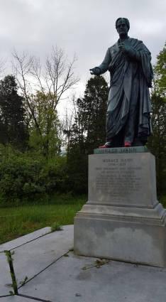 Statue with Crocs