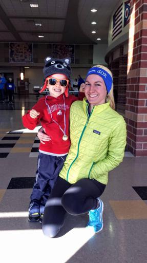 Orange out the Door 5k sunglasses