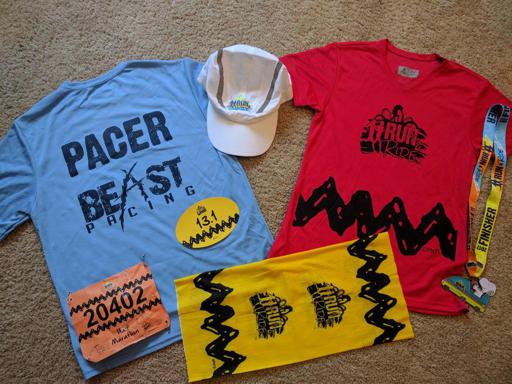 Cedar Point Run and Ride Race Gear and Swag June 2017