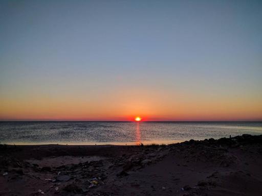 Sunrise over Lake Erie