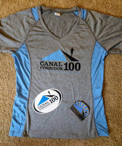 Canal Corridor 100 Shirt, Sticker, Belt Buckle 2017