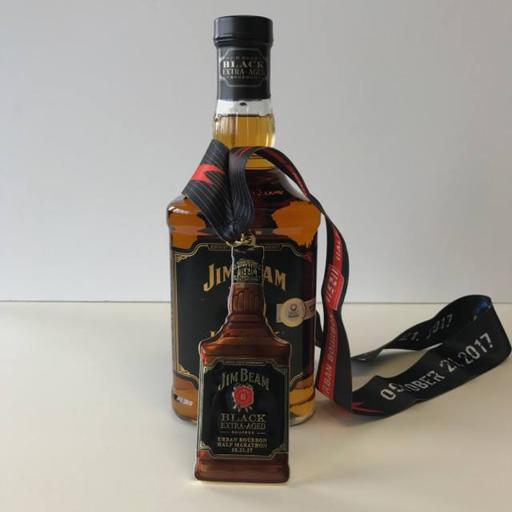 2017 Urban Bourbon Medal with Bourbon bottle for Size