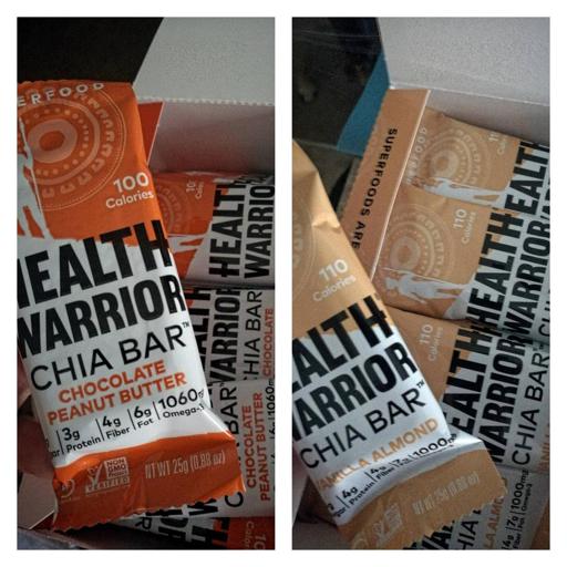 Health Warrior Chia Bar Flavors