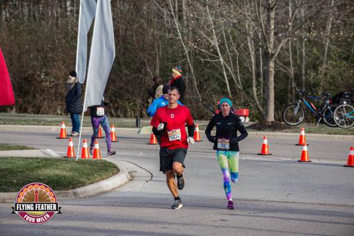 Flying Feather During Race Pic 2017