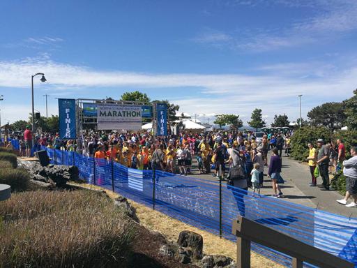 North Olympic Discovery Marathon 2018 Kids Race Start