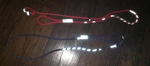Brilliant Reflective Strips Dog Leashes + Brilliant Reflective after 7 months
