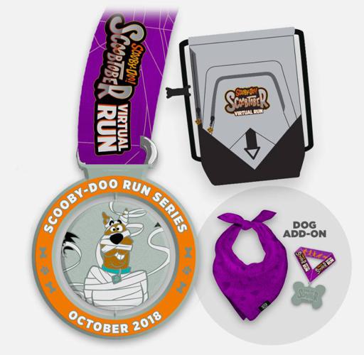 2018 Scoobtober 5k/10k Scooby Doo Virtual Run Series Swag